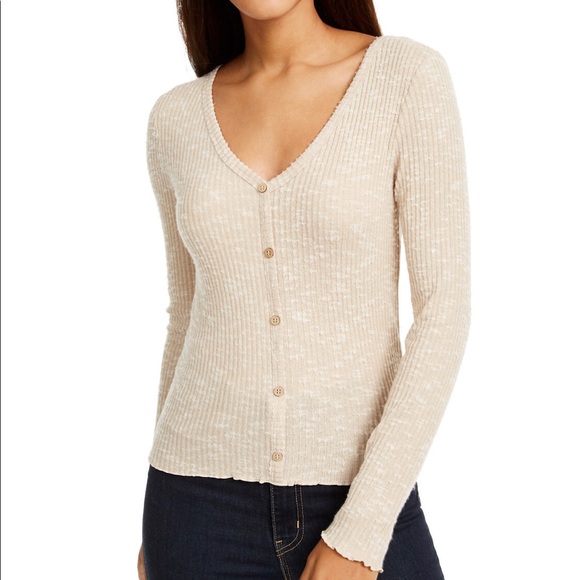 Almost Famous Cozy Rib-Knit Top - Picture 3 of 6